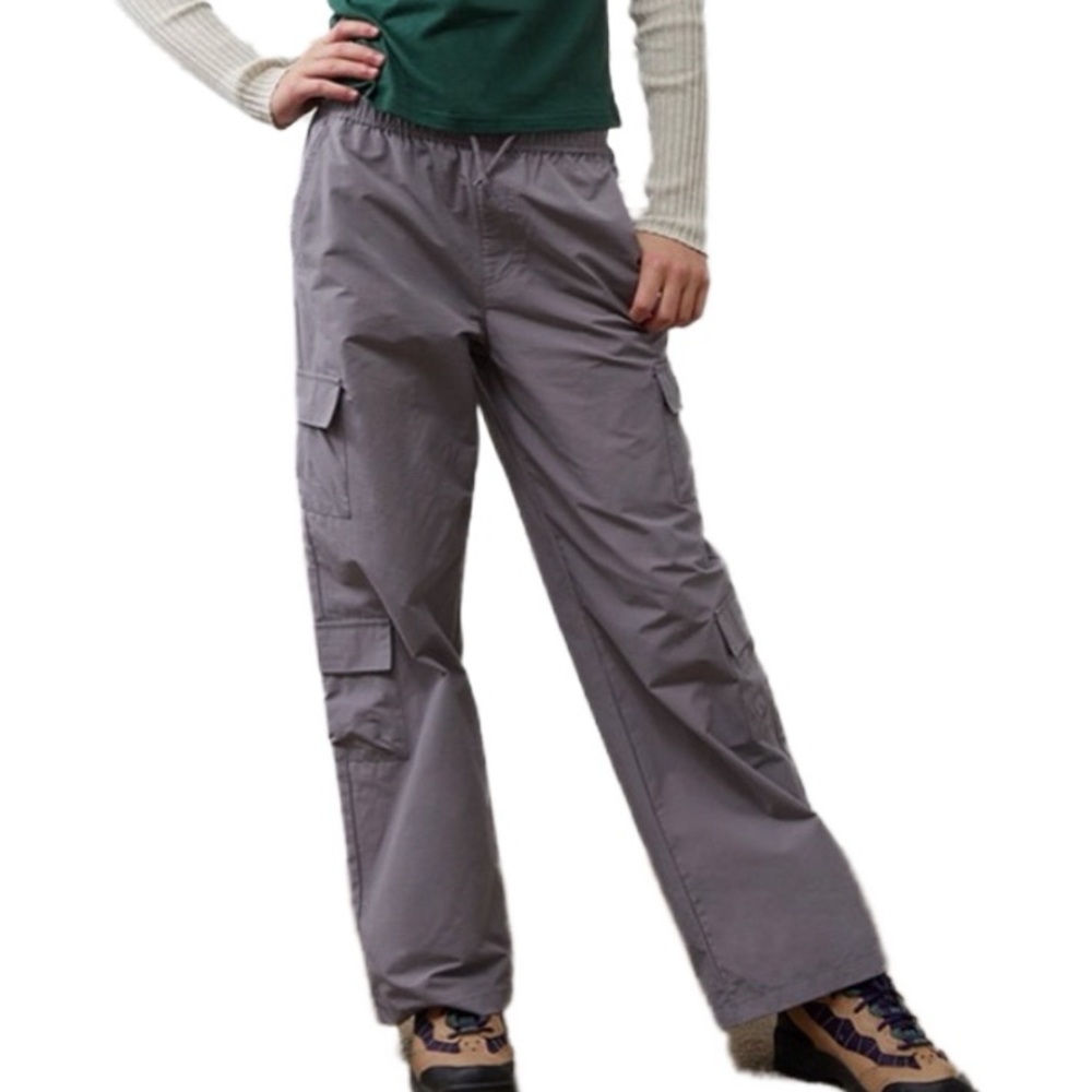 PacSun Kids Size 12 Gray Baggy Cargo Pants NWOT